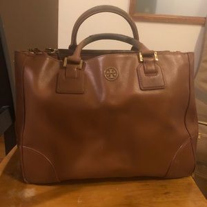 Tory Burch Robinson Double Zip Tote